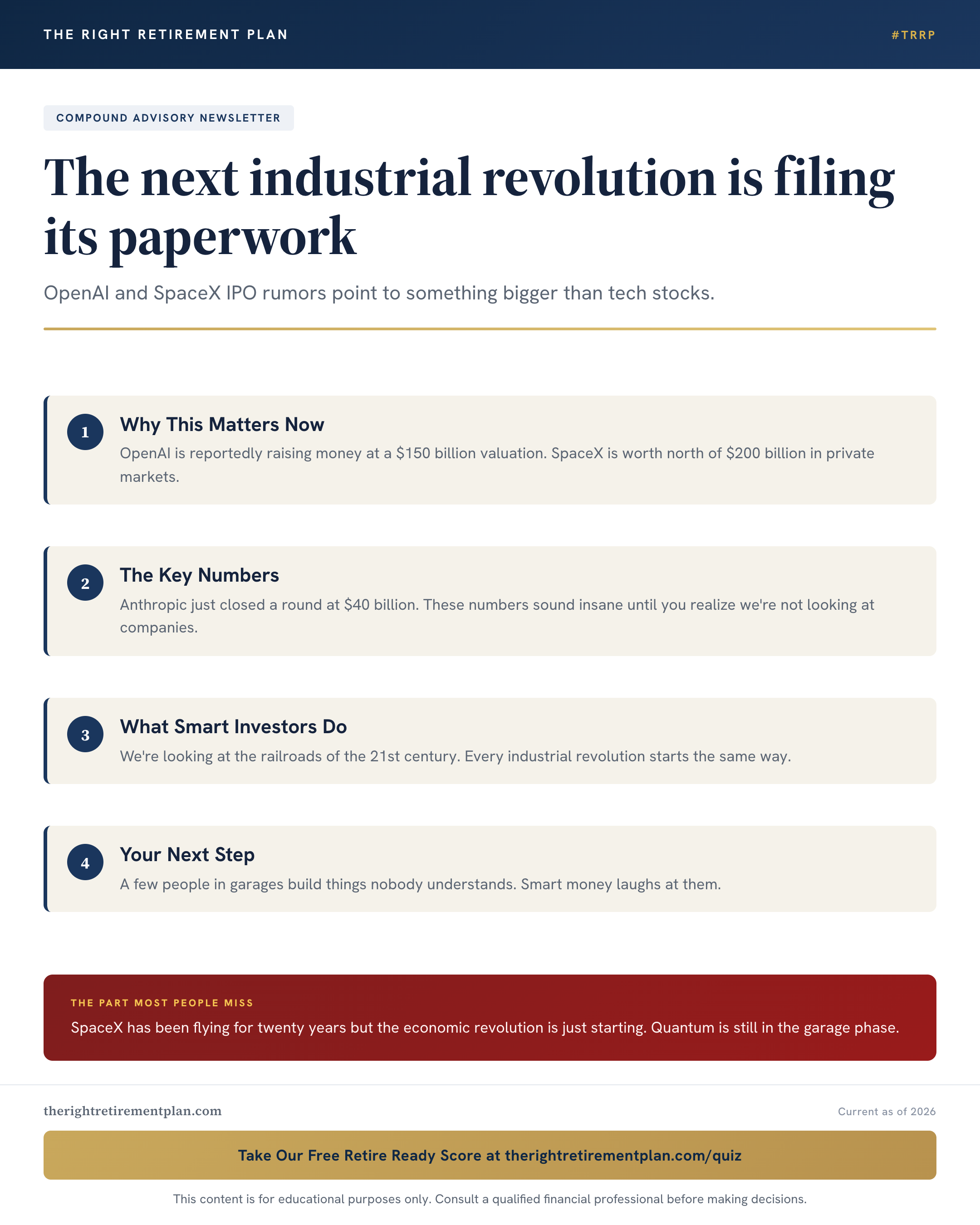The next industrial revolution is filing its paperwork