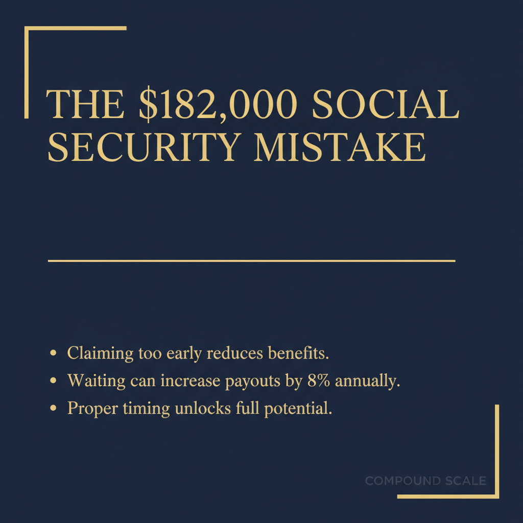 The $182,000 Social Security Mistake