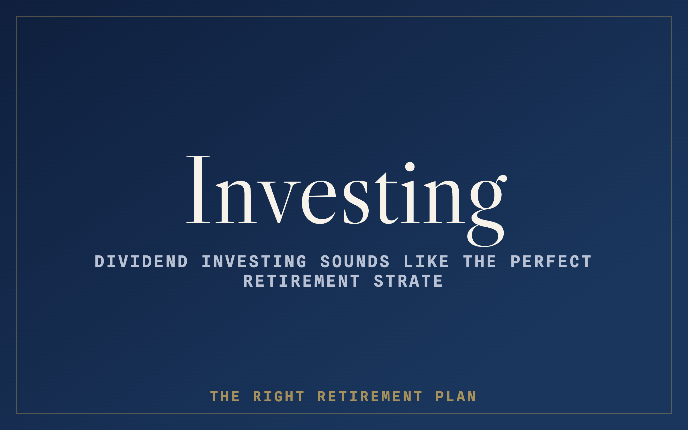 Dividend Investing in Retirement: Reliable Income or False Promise?