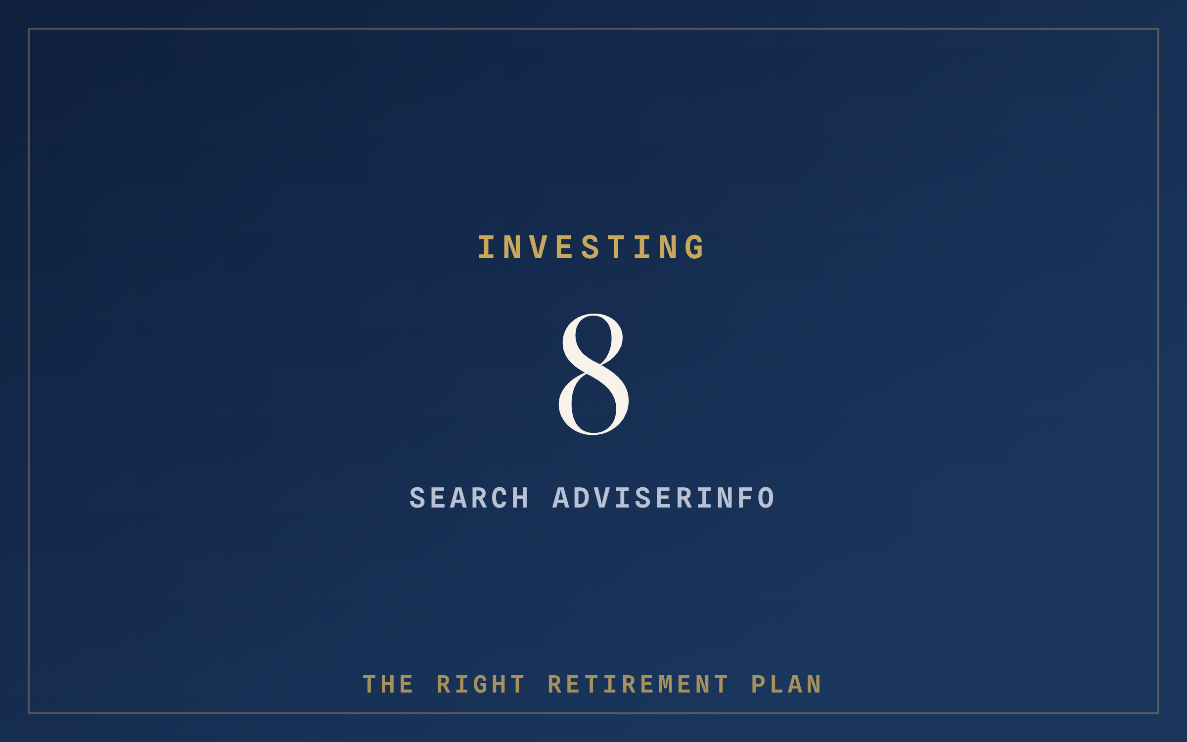 How to Check a Financial Advisor's Record in 8 Minutes