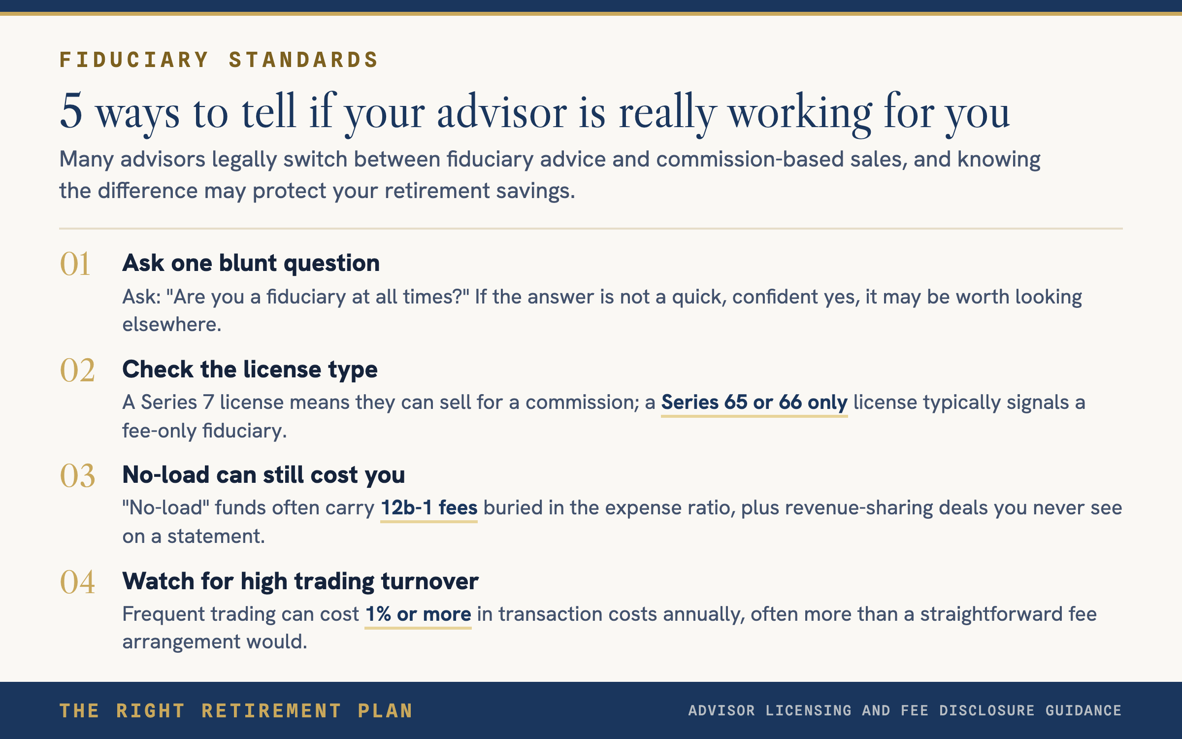Is Your Advisor a Real Fiduciary or Just Faking It?